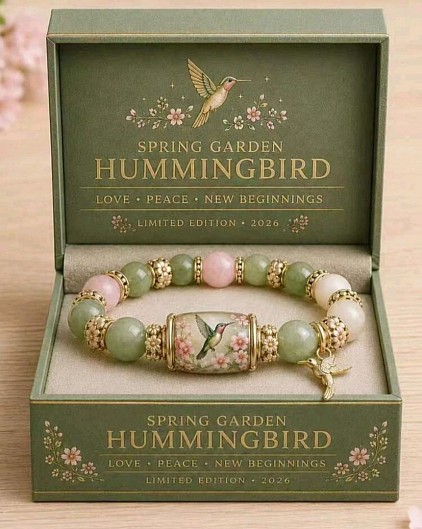 Hummingbird bracelet